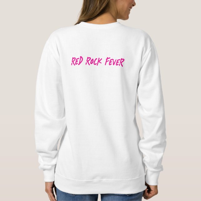 Ich liebe die Wüste Sweatshirt (Rückseite)