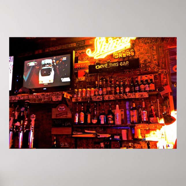 Ich Liebe dieses Bar-Poster groß Poster (Vorne)