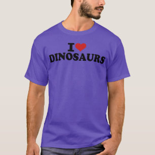 Ich liebe Dinosaurier-Geschenk T-Shirt