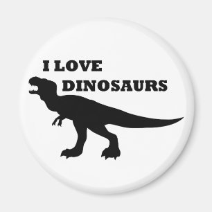 Ich Liebe Dinosaurier! Magnet