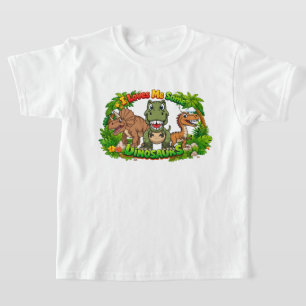 Ich liebe Dinosaurier Süße Kinder & Kleinkind Dino T-Shirt
