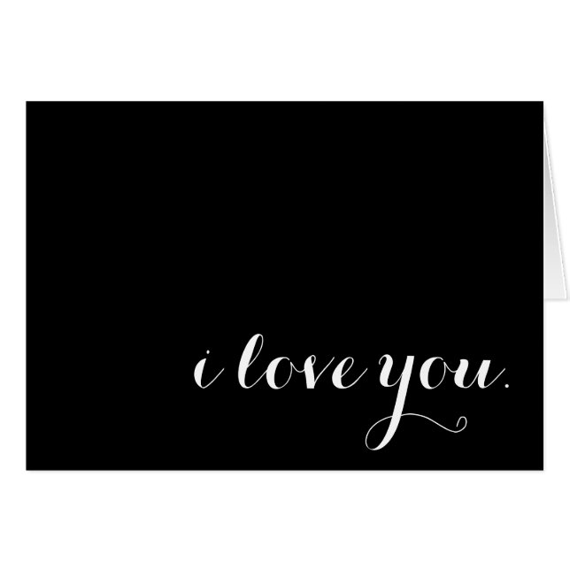 Ich Liebe dir. (Vorderseite (Horizontal))