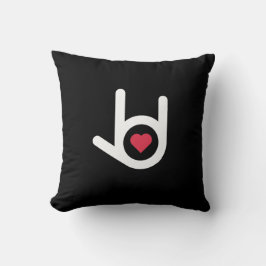 Ich Liebe dir das schwarze Kissen