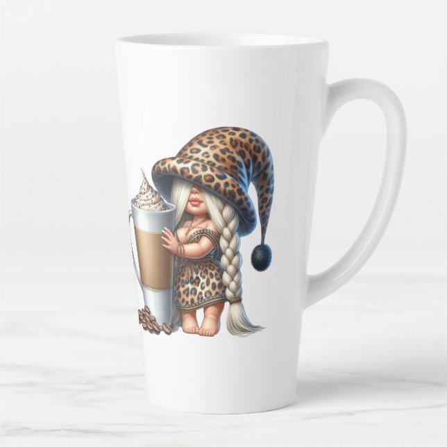 Ich Liebe dir ein Latte 17 oz. Mug Milchtasse (Rechts)