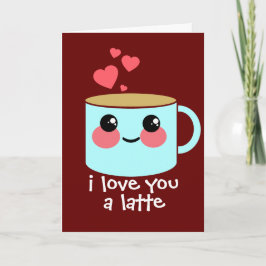 Ich Liebe dir einen letzten Valentinstag Feiertagskarte
