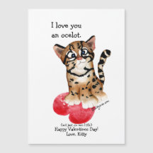 Ich Liebe dir einen Ozelot