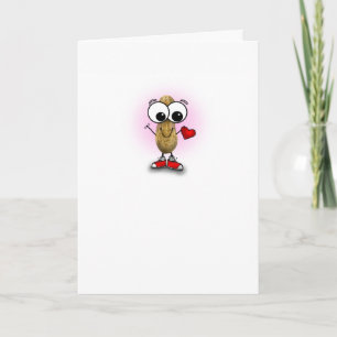 Ich Liebe dir Erdnuss Karte