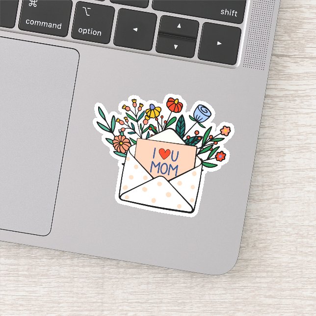 Ich Liebe dir Mama Aufkleber (Detail)