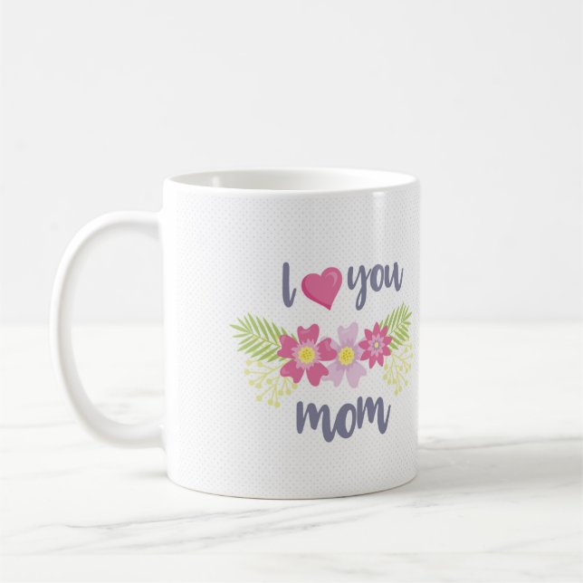 Ich Liebe dir Mama Kaffeetasse (Links)