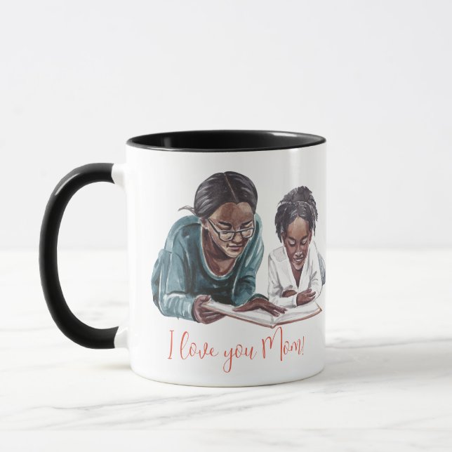 "Ich Liebe dir Mama!" Mutter und Kind Tasse (Links)