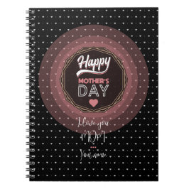 Ich Liebe dir Mama Notizblock