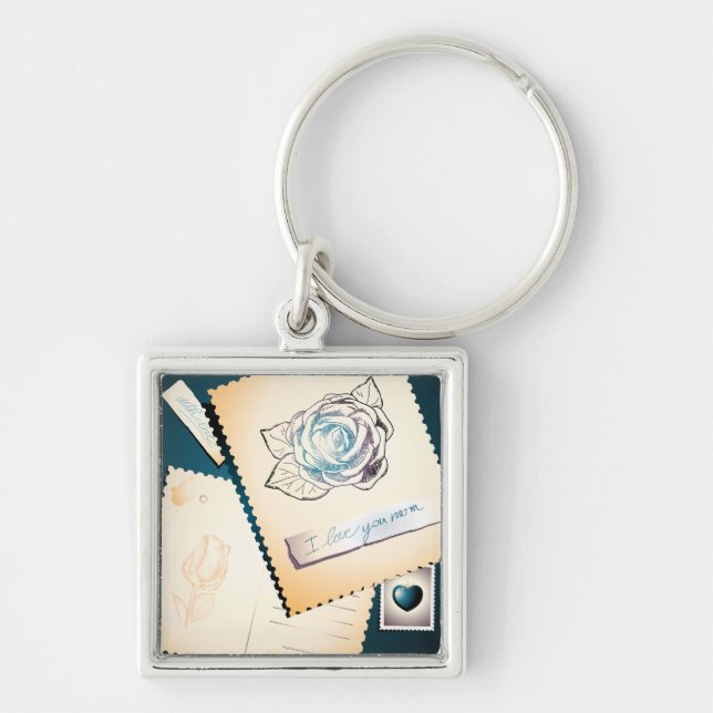 Ich Liebe dir Mama, Schlüsselanhänger (Vorne)