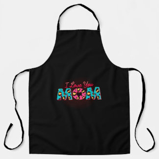 Ich Liebe dir Mama Sublimation Schürze