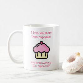 Ich Liebe dir mehr als Kuchen! Funny Tasse