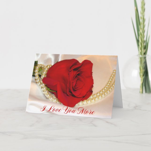 Ich Liebe dir mehr Karte (Vorderseite)