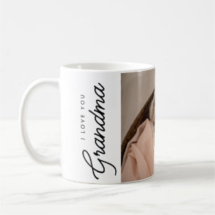 Ich Liebe dir Oma Foto von Kind Kaffeetasse