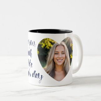 Ich Liebe dir so sehr, wie ich Valentinstag hasse Zweifarbige Tasse