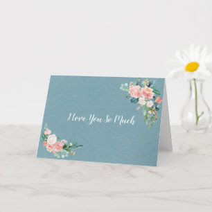 Ich Liebe dir so viel Karte