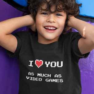 Ich Liebe dir so viel wie Videospiele   Funny Gami T-Shirt