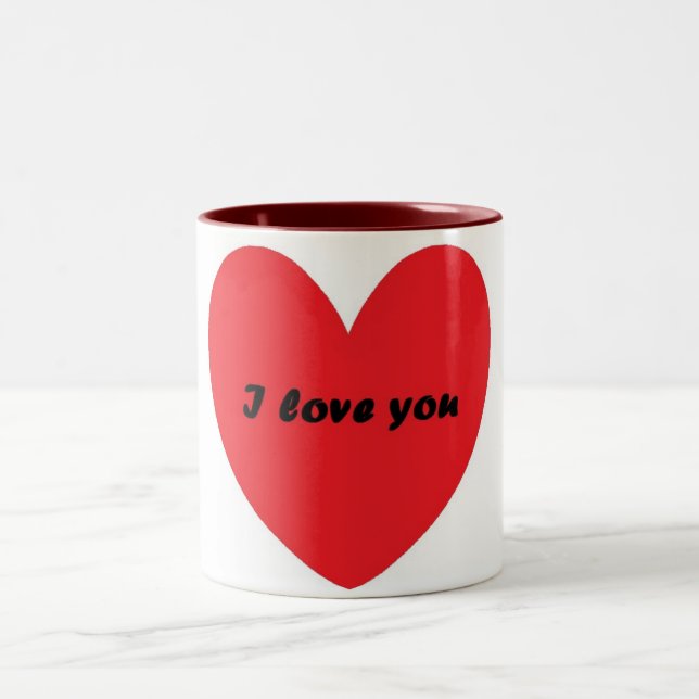 Ich Liebe dir Tasse (Mittel)