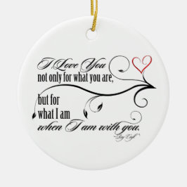 Ich Liebe dir Weihnachtsschmuck