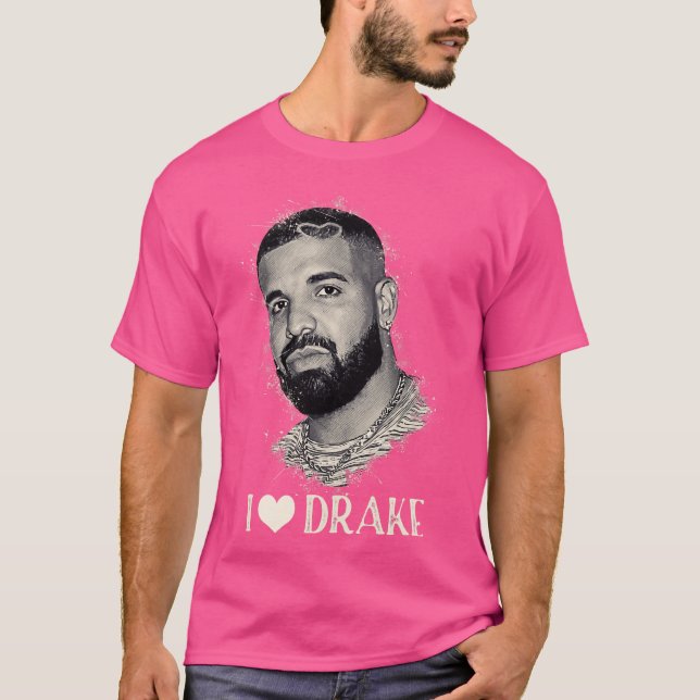 Ich liebe Drake T-Shirt (Vorderseite)