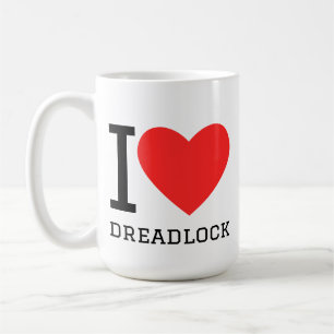 Ich liebe Dreadlocks Kaffeetasse