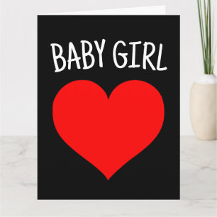 ICH LIEBE, DU BABY MÄDCHEN ROMANTISCHE KARTE SIE.