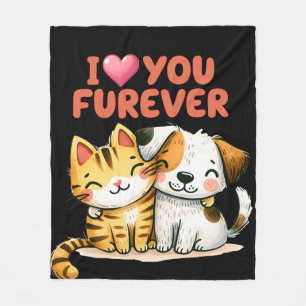 Ich Liebe, du Fleece Blanket