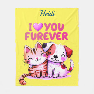 Ich Liebe, du Fleece Blanket