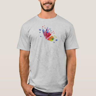 Ich Liebe, du händest Gebärdensprache Butterfly Pu T-Shirt
