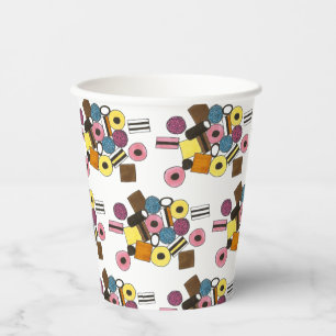 Ich Liebe, du lizensierst Allsorts Valentintagskuc Pappbecher