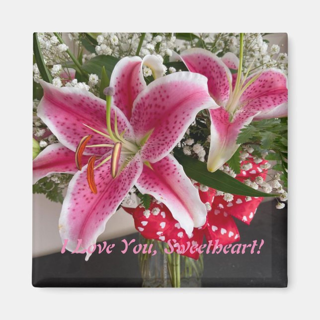 ICH LIEBE, DU SCHWIESST, Magnet (Vorne)