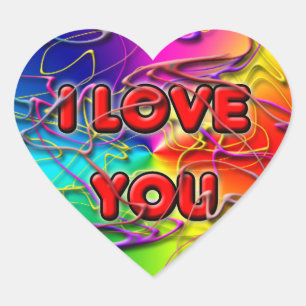 Ich Liebe, du Sticker