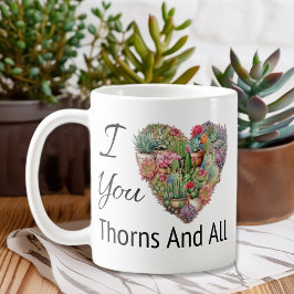 Ich Liebe, du Thorns und alle Kaffeetasse