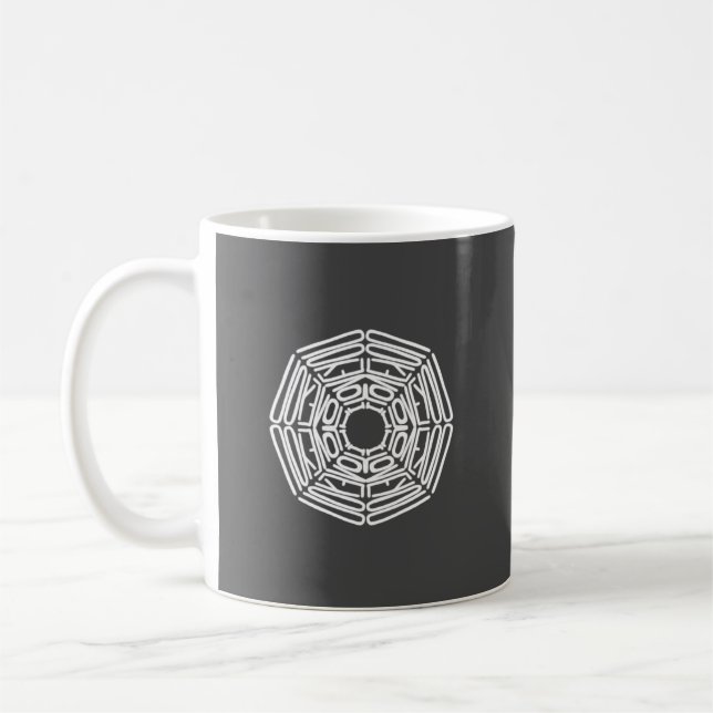 Ich Liebe, du verborgen Wort Kaffeetasse (Links)