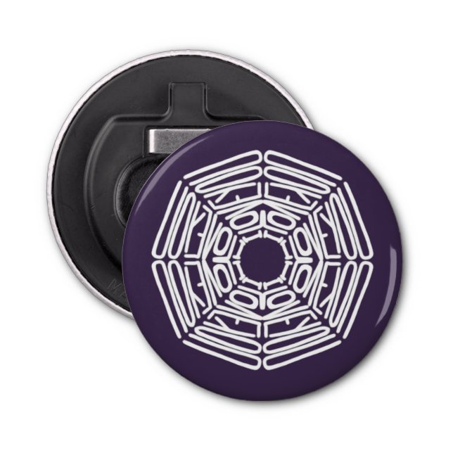 Ich Liebe, du versteckst Wörter Flaschenöffner (Vorderseite)