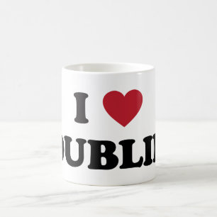 Ich liebe Dublin Irland Kaffeetasse