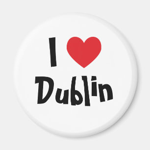 Ich liebe Dublin Magnet