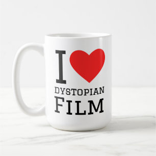 Ich liebe dystopische Filme  Kaffeetasse