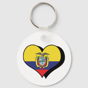 Ich liebe Ecuador Schlüsselanhänger