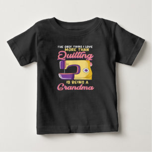 Ich Liebe, ein Quiltier zu sein, Oma - Nähen & Qui Baby T-shirt