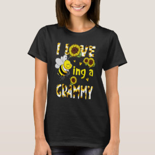 Ich Liebe, eine graue Sonnenblumenmutter zu sein T-Shirt