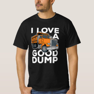 Ich Liebe einen guten, dumpfen, lustigen Truckfahr T-Shirt
