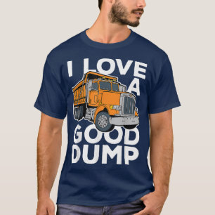 Ich Liebe einen guten, dumpfen, lustigen Truckfahr T-Shirt