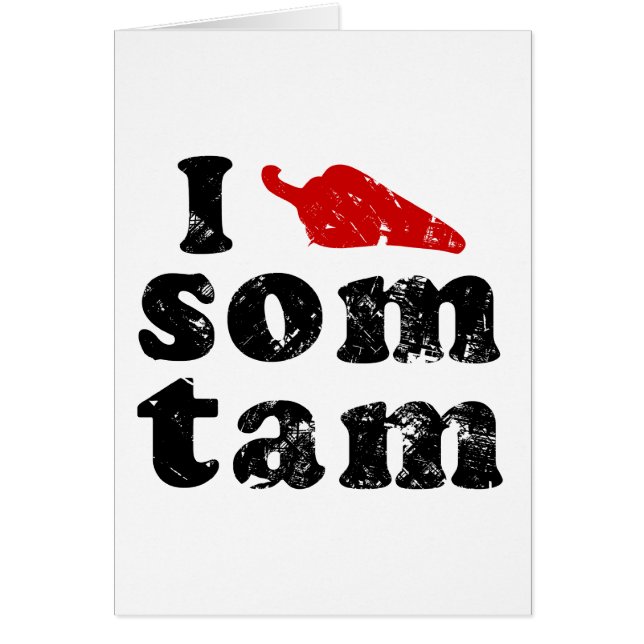 Ich Liebe einige Tam Thai Isai Essen (Vorne)