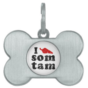 Ich Liebe einige Tam Thai Isai Essen Tiermarke