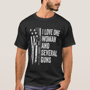 Ich Liebe eins und mehrere Gewehre Husband-Waffe T-Shirt
