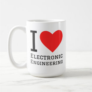Ich liebe Elektronik Kaffeetasse