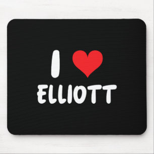 Ich liebe Elliott - Herz  Mousepad